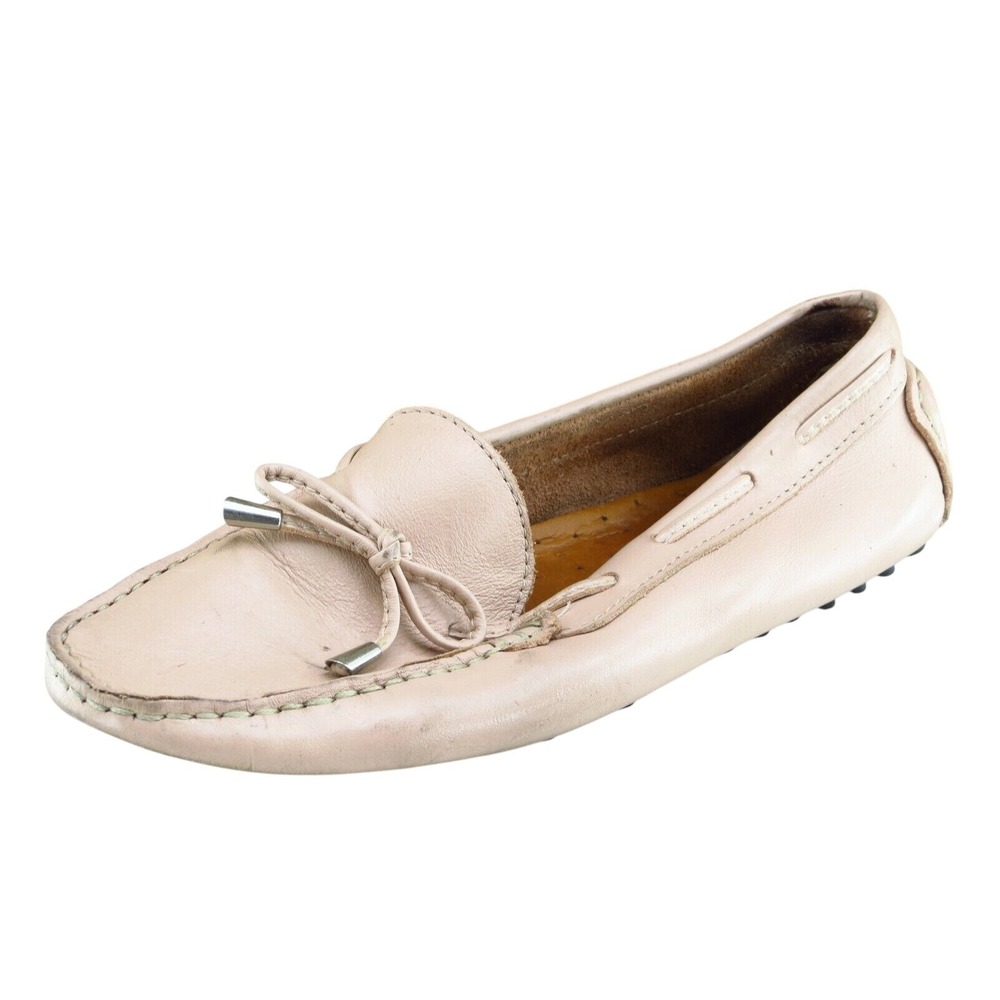 Mercante Di Fiori Size 8 M Pink Moccasin Shoes Leather Women‎